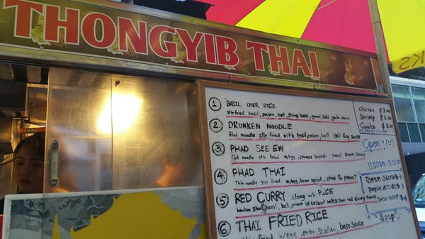 Menu photo 6 Thongyib Thai Cart New York, NY Menu photo 6 Thongyib Thai Cart New York, NY