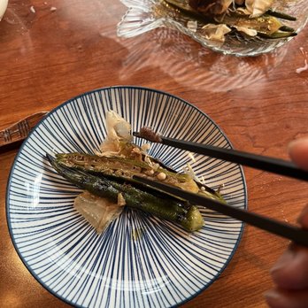 Kamonegi - Okra Yakibitashi - Japanese Near Me - Seattle, Washington