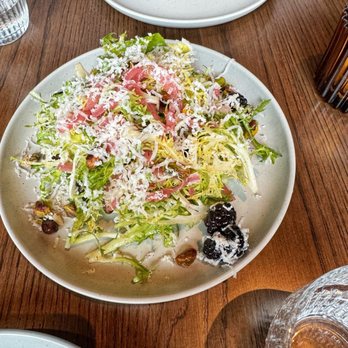 Corner Bar - Frisée salad - Cocktail Bars Near Me - Mill Valley, California Corner Bar - Frisée salad - Cocktail Bars Near Me - Mill Valley, California