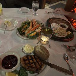 Alaskan King Crab, Black Forest Pork Chops, Prime Rib Alaskan King Crab, Black Forest Pork Chops, Prime Rib