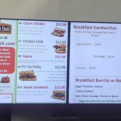 Full Menu