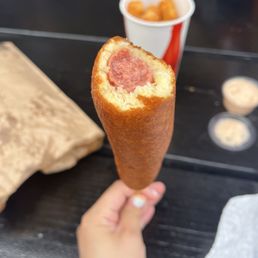Original corndog (100% beef!) Original corndog (100% beef!)