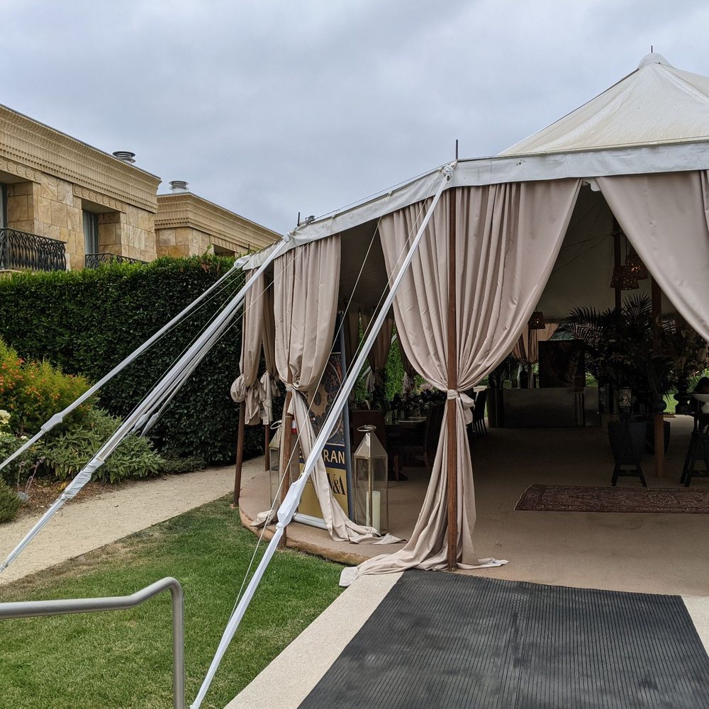 Darioush Winery - Outdoor tent - Wineries Near Me - Napa, California