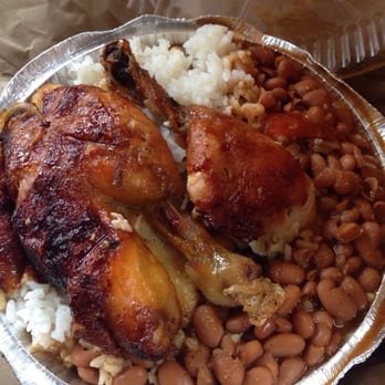 Brisas Del Caribe - Chicken with white rice and beans. ( to-go) - Dominican Near Me - Bronx, New York