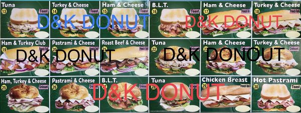 Menu photo 5 D & K Donut Shop Sacramento, CA Menu photo 5 D & K Donut Shop Sacramento, CA