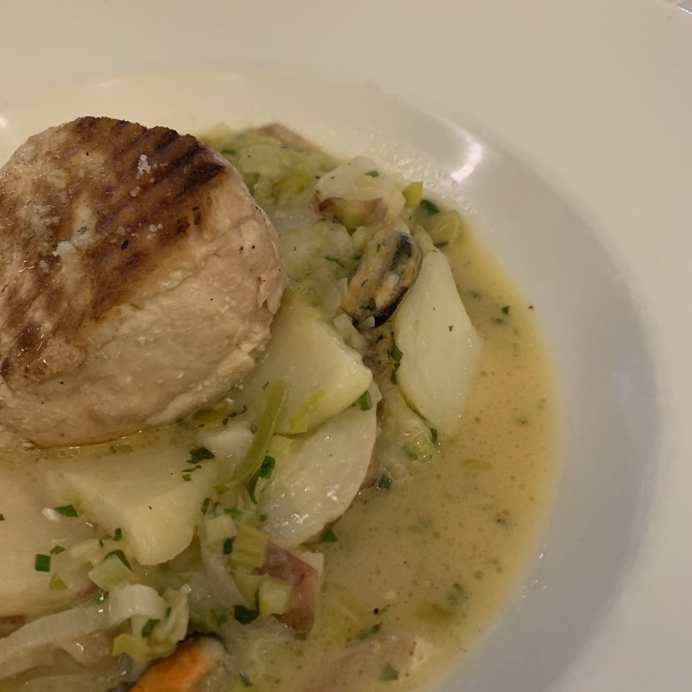 Bacchus - A Bartolotta Restaurant - Grilled Marinated Swordfish - New American Near Me - Milwaukee, Wisconsin