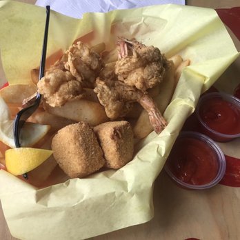 Hoochies - Half fried shrimp plate - Seafood Near Me - Denton, Texas