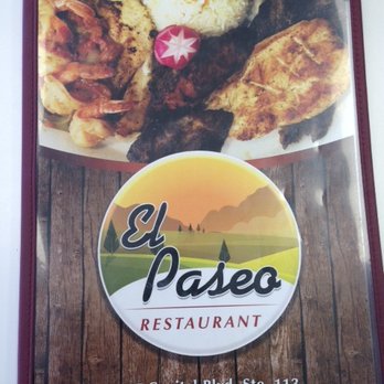 El Paseo Restaurant - the menu for el paseo restaurant - Mexican Near Me - Raleigh, North Carolina