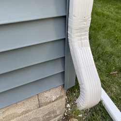 Jimmerson Roofing - Gutter installed backwards.