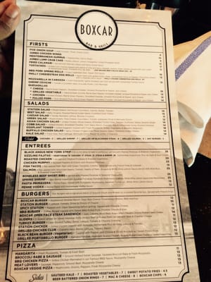 Menu photo 8 Boxcar Bar & Grill Short Hills, NJ Menu photo 8 Boxcar Bar & Grill Short Hills, NJ