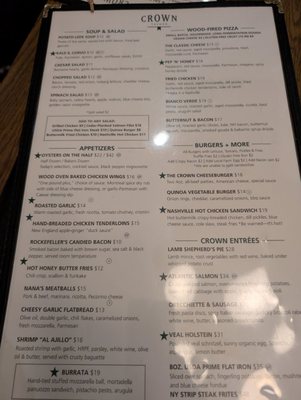Menu photo 4 The Crown Tavern Manchester, NH Menu photo 4 The Crown Tavern Manchester, NH