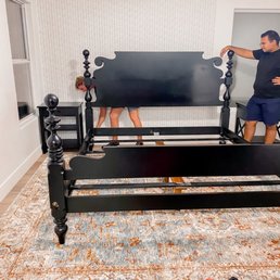 AJ moving and assembling our furniture back together AJ moving and assembling our furniture back together