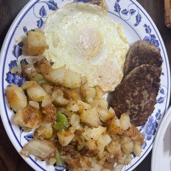 J & A's Cafe - Sausage & Egg w/Home fries - Cafes Near Me - Duarte, California J & A's Cafe - Sausage & Egg w/Home fries - Cafes Near Me - Duarte, California
