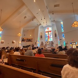 Our Lady of the Divine Providence Catholic Church - Inside church