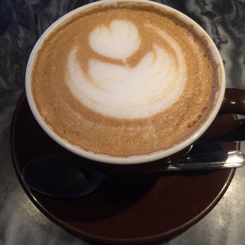 Track 5 Coffee - Hazelnut latte - Coffee & Tea Near Me - Cranford, New Jersey Track 5 Coffee - Hazelnut latte - Coffee & Tea Near Me - Cranford, New Jersey