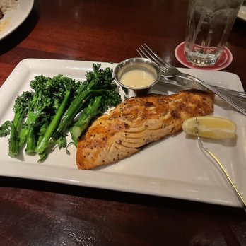 Pappadeaux Seafood Kitchen - This was the Naked Salmon* SO good!!! - Cajun/Creole Near Me - Austin, Texas Pappadeaux Seafood Kitchen - This was the Naked Salmon* SO good!!! - Cajun/Creole Near Me - Austin, Texas