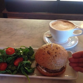 Freesoulcaffe - Burger width is same width as my finger - Vegan Near Me - Tustin, California