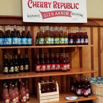 Cherry Republic - 6 flavors, $2.50 each +deposit.. perfect to buy and try then 1 of each. :) - Specialty Food Near Me - Glen Arbor, Michigan Cherry Republic - 6 flavors, $2.50 each +deposit.. perfect to buy and try then 1 of each. :) - Specialty Food Near Me - Glen Arbor, Michigan