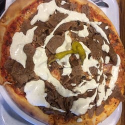 City Kebab Kök & Bar - Kebab pizza 75sek