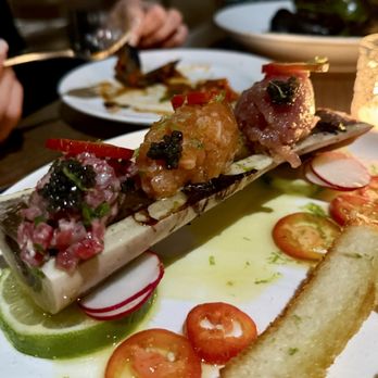 Naxos Estiatorio - Bone Marrow Tartare Special - Pop-Up Restaurants Near Me - Woodland Park, New Jersey