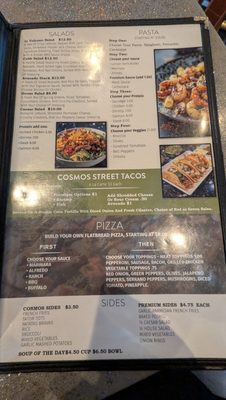 Menu photo 1 Cosmos Taverna Victorville, CA