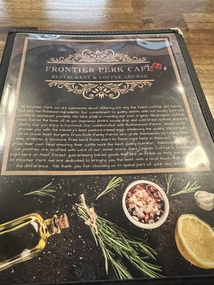Menu photo 7 Frontier Perk Cafe St. Charles, MO