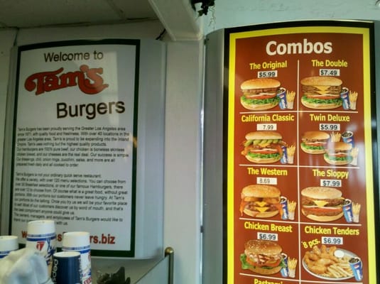 Menu photo 8 Tam's Burgers Rancho Cucamonga, CA Menu photo 8 Tam's Burgers Rancho Cucamonga, CA
