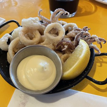 Olé Tapas - Calamari - Tapas Bars Near Me - Sainte-Anne-de-Bellevue, Quebec Olé Tapas - Calamari - Tapas Bars Near Me - Sainte-Anne-de-Bellevue, Quebec