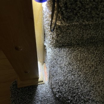 Allen's Floor Coverings - Area of no carpet, but that's where they stuffed carpet remnants - Flooring Near Me - Tooele, Utah