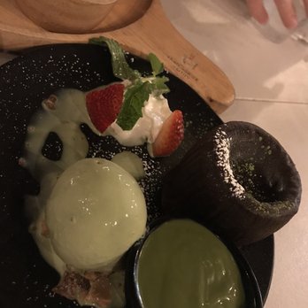 U :Dessert Story - Molten Chocolate Organic Matcha Lava Cake - Desserts Near Me - Berkeley, California U :Dessert Story - Molten Chocolate Organic Matcha Lava Cake - Desserts Near Me - Berkeley, California