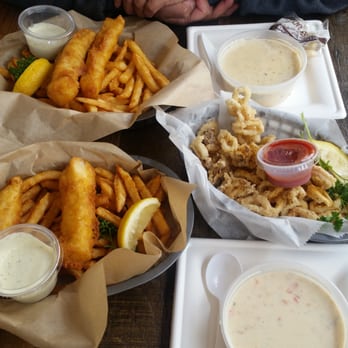 FISH DISTRICT - Fish n chips, clam chowder, and fried calamari - Seafood Near Me - San Diego, California FISH DISTRICT - Fish n chips, clam chowder, and fried calamari - Seafood Near Me - San Diego, California
