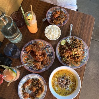 Eem - Massaman Curry with Smoked Lamb Shoulder Chopped BBQ Fried Rice Eem Sweet and Sour Fried Chicken - Cocktail Bars Near Me - Portland, Oregon