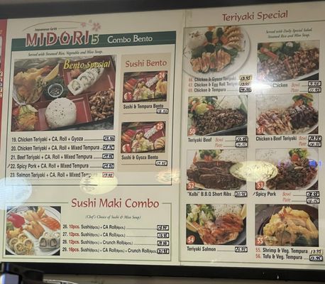 Menu photo 5 Midori 5 La Mirada, CA