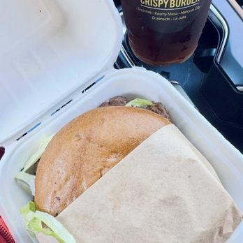 Eat Crispy Burger Convoy - Breakfast Burger on Gluten free bun - Burgers Near Me - San Diego, California Eat Crispy Burger Convoy - Breakfast Burger on Gluten free bun - Burgers Near Me - San Diego, California