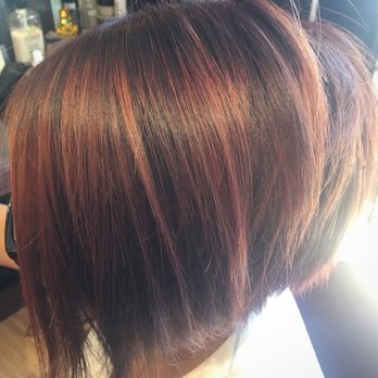 Rose Gold Balayage On Short Hair Yelp