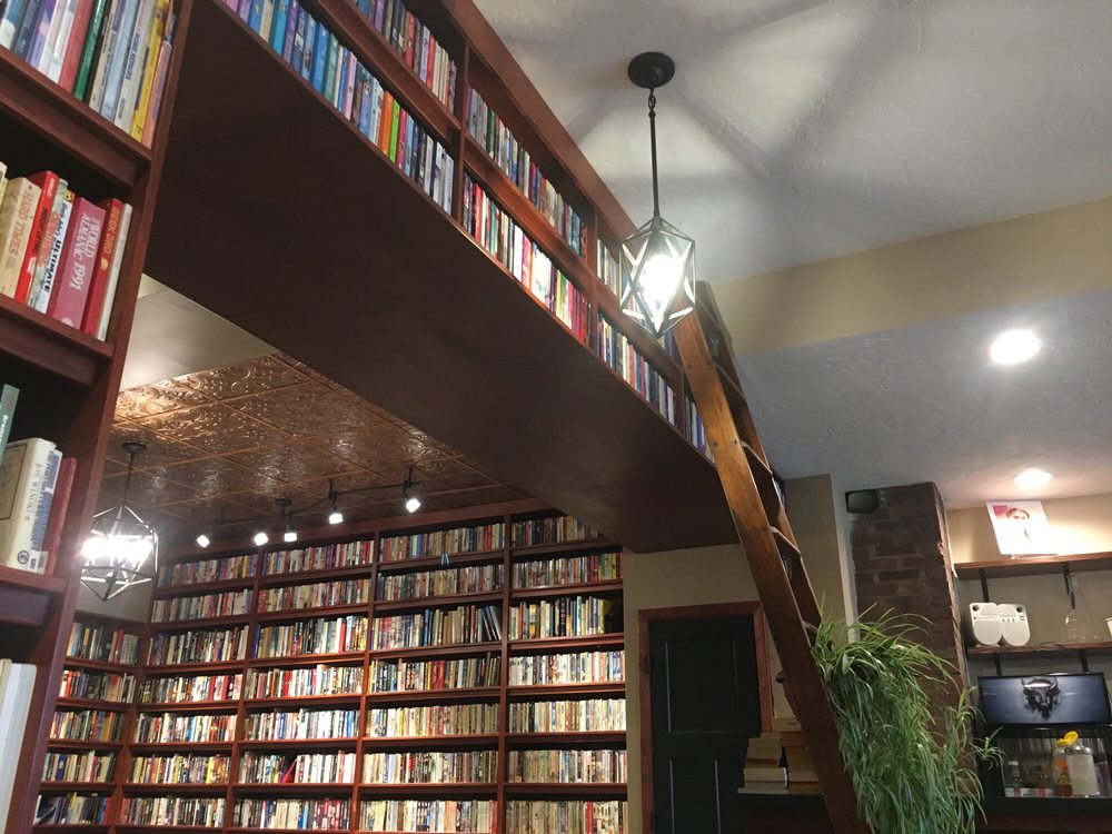 The Brewed Book Coffee Shop & Used Book Store, Davenport Roadtrippers
