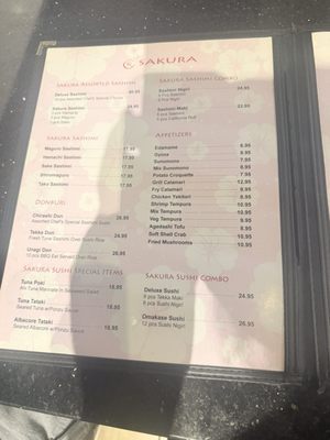 Menu photo 4 Sakura Fairfield, CA Menu photo 4 Sakura Fairfield, CA
