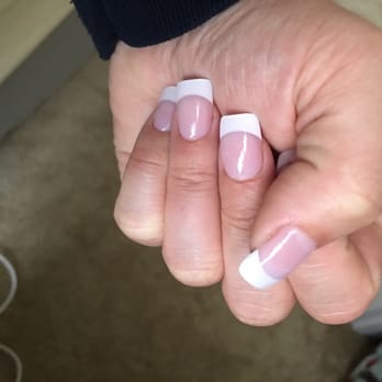 Signature Spa & Nails - Full set, French manicure, white tips. - Nail Salons Near Me - Greensboro, North Carolina Signature Spa & Nails - Full set, French manicure, white tips. - Nail Salons Near Me - Greensboro, North Carolina