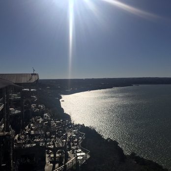 Oasis Texas Brewing - View from the patio - Breweries Near Me - Austin, Texas