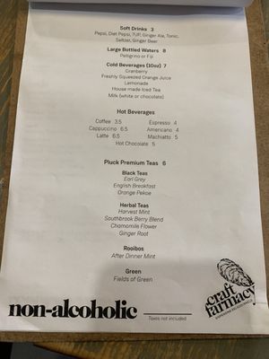 Menu photo 2 Craft Farmacy London, ON Menu photo 2 Craft Farmacy London, ON