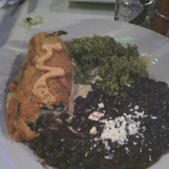 Cicada Cantina - Chile Relleno (sorry had to take a bite first!) - Mexican Near Me - Redding, California