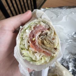 Jacks NYC Bagel & Deli - "Grilled chicken" wrap