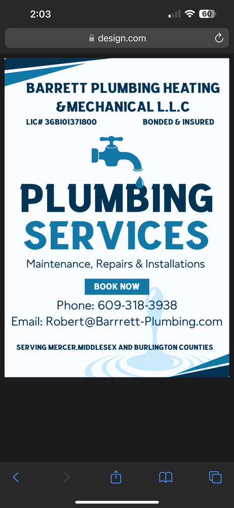 Slide of Barrett Plumbing Heating & Mechanical