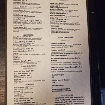 Black Rock Steakhouse - Steakhouses Near Me - Springfield, Vermont