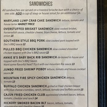 Soul Mountain Restaurant & Bar - Menu - New American Near Me - Front Royal, Virginia Soul Mountain Restaurant & Bar - Menu - New American Near Me - Front Royal, Virginia