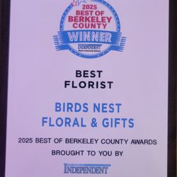 Bird's Nest Florist & Gifts - Voted #1 in 2025 for Berkeley County