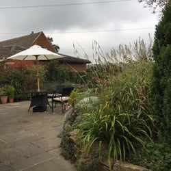 Cawthorne Village Store Tea Room - Garden seating