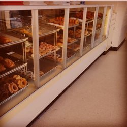 Popular Donuts - The amount of selection during the weekend around 10am.