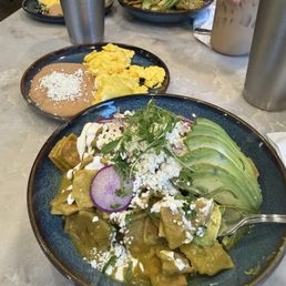 Chilaquiles Verdes Chilaquiles Verdes