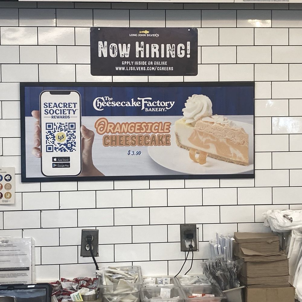 Long John Silver's - Cheesecake available? - Fast Food Near Me - Mentor, Ohio Long John Silver's - Cheesecake available? - Fast Food Near Me - Mentor, Ohio